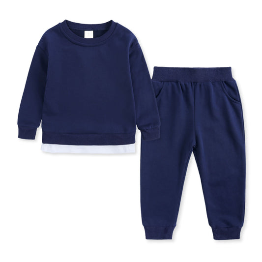 Compleu din bumbac Navy Classic Outfit
