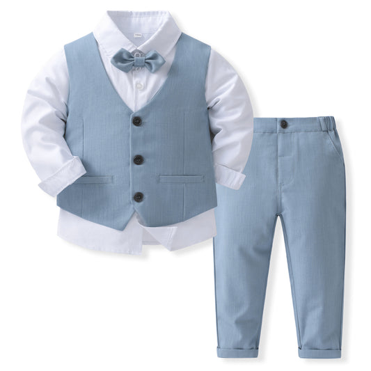 Costum elegant Dusty Blue Charm