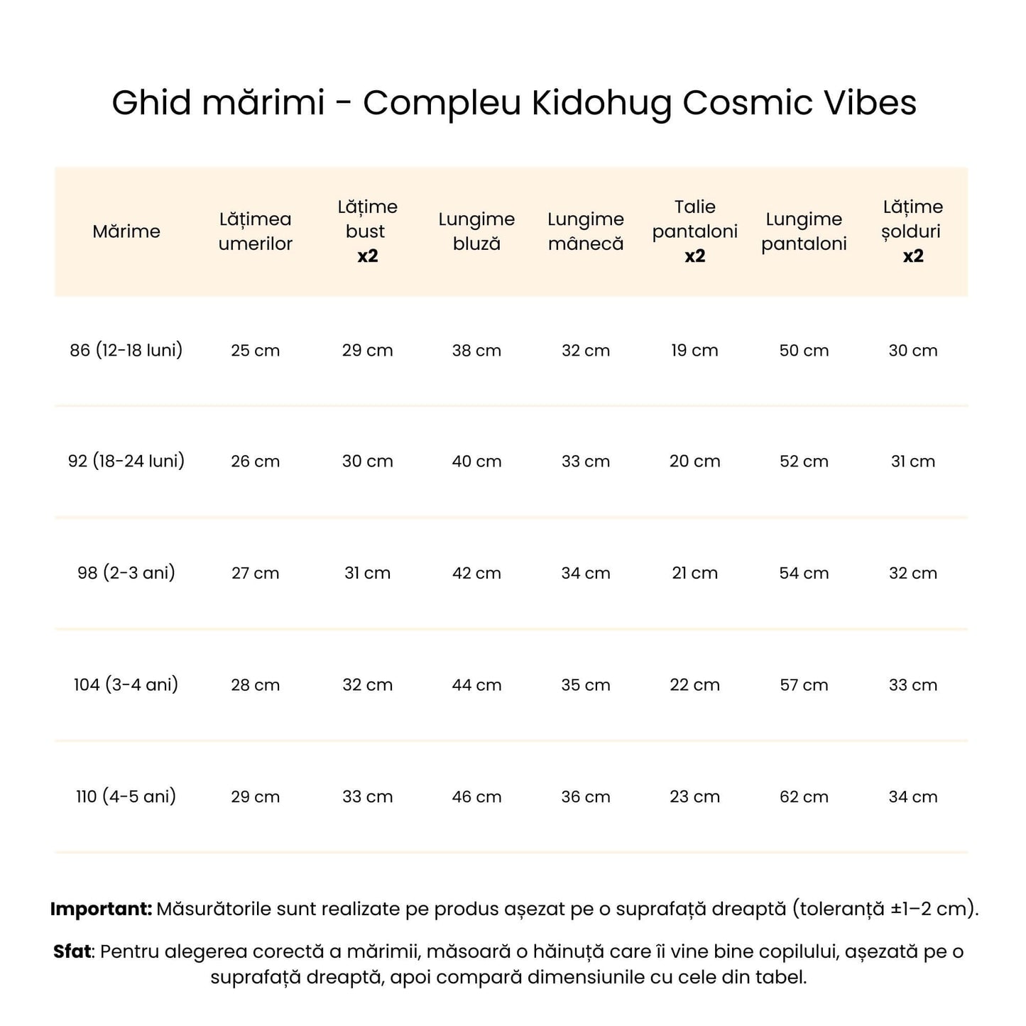 Compleu din bumbac Cosmic Vibes