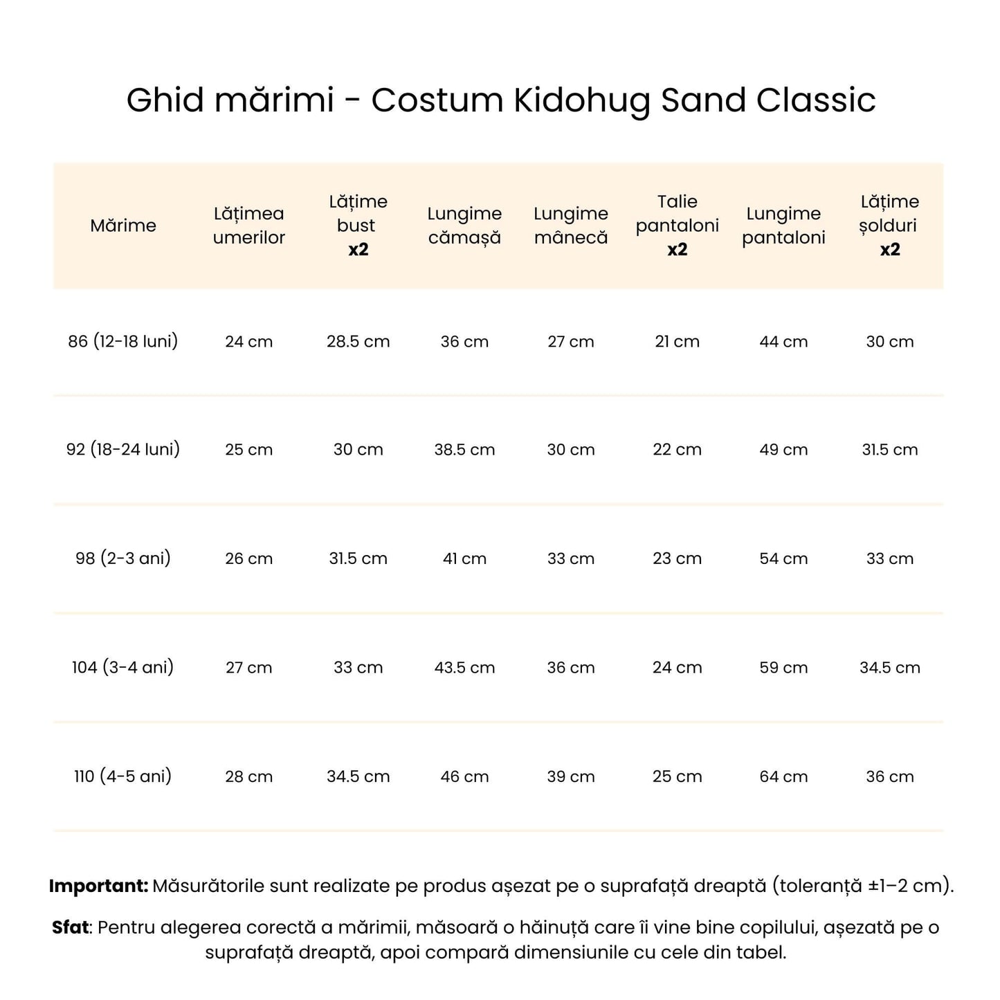 Costum elegant băieți bej – stil clasic pentru botez | Sand Classic