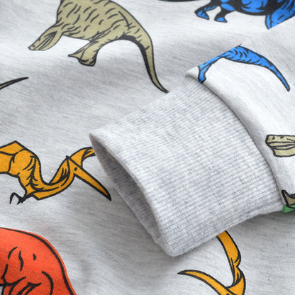 Compleu băieți din bumbac cu dino – stil jucăuș | Jurassic Fun