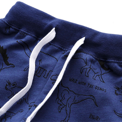 Compleu din bumbac Navy Dino Vibe