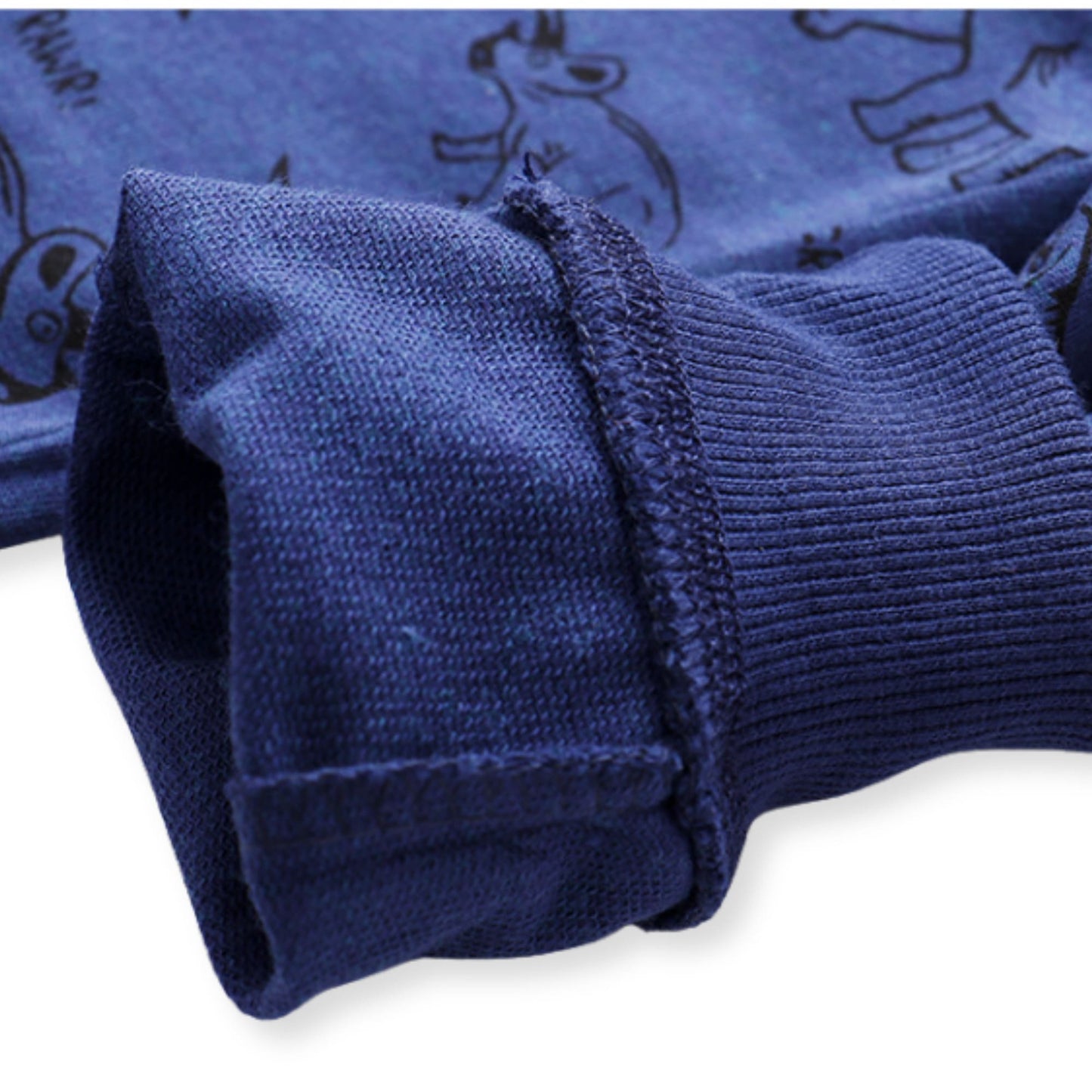 Compleu din bumbac Navy Dino Vibe