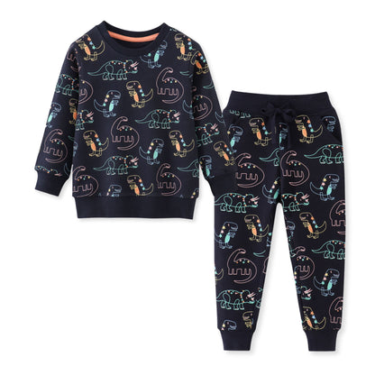 Compleu din bumbac Dark Dino Universe