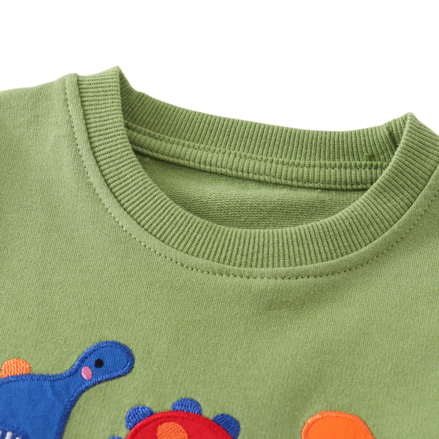 Compleu din bumbac Green Dino Charm