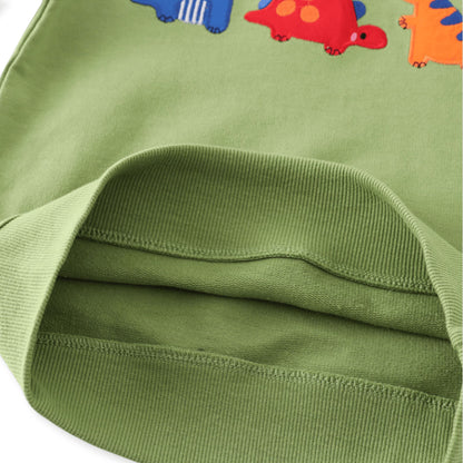 Compleu din bumbac Green Dino Charm