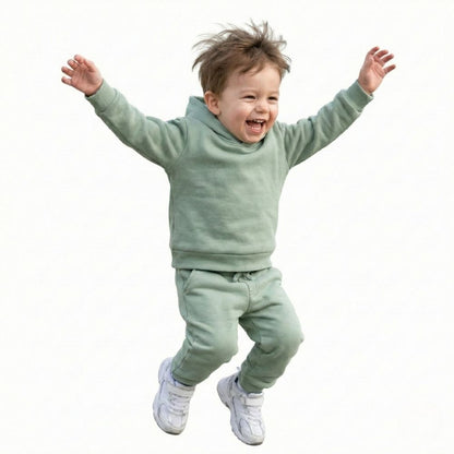 Compleu gros din bumbac Mint Cozy Mood