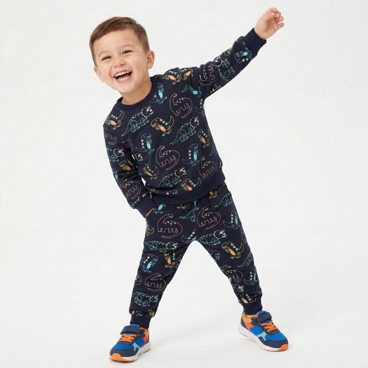 Compleu din bumbac Dark Dino Universe