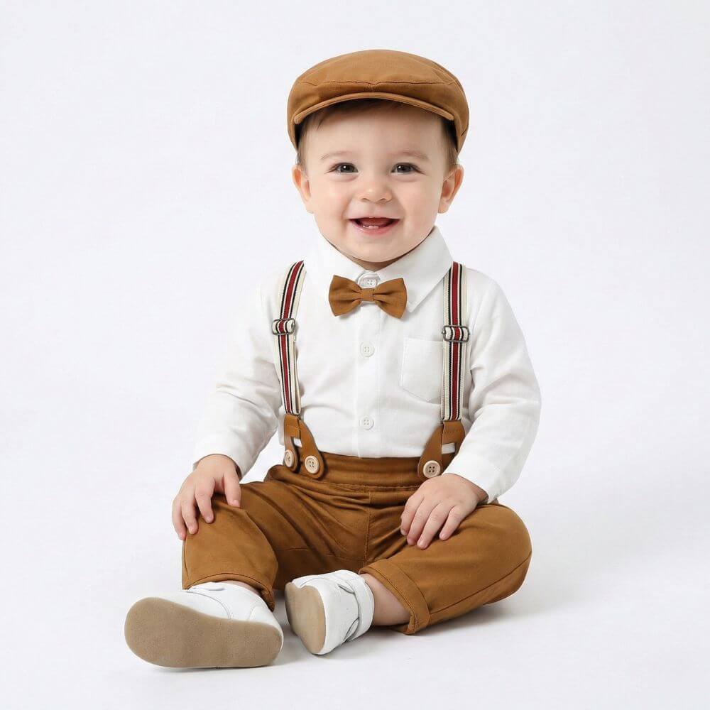 Costum elegant Little Chestnut