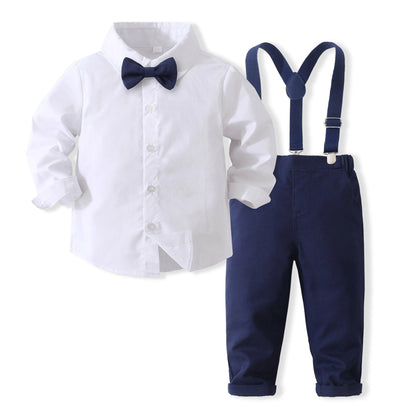 Costum elegant băieți bleumarin – clasic pentru evenimente | Classic Navy