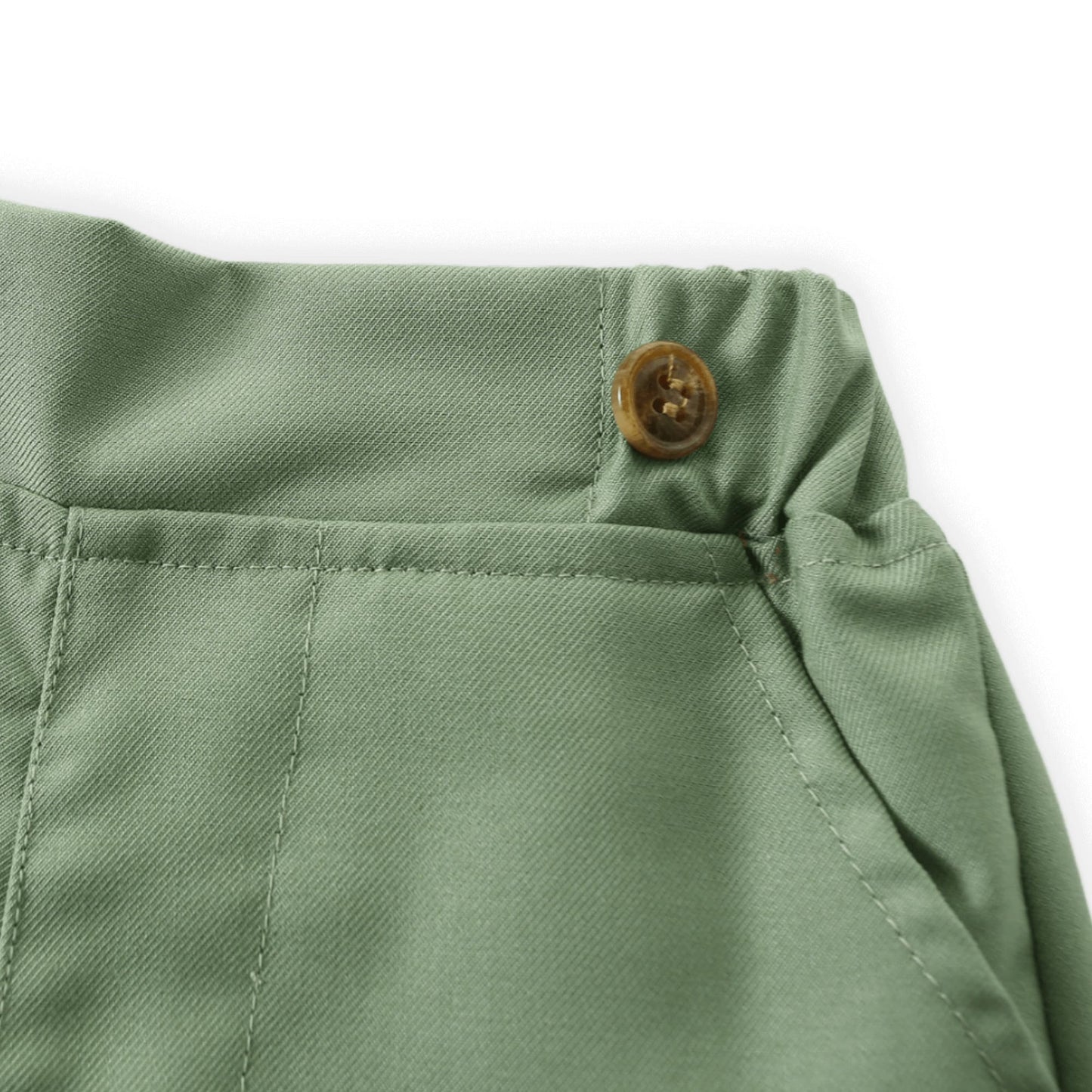 Costum elegant băieți verde măsliniu – stil modern minimalist | Olive Chic