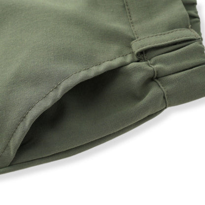Costum elegant băieți 4 piese verde olive – look natural premium | Olive Charm