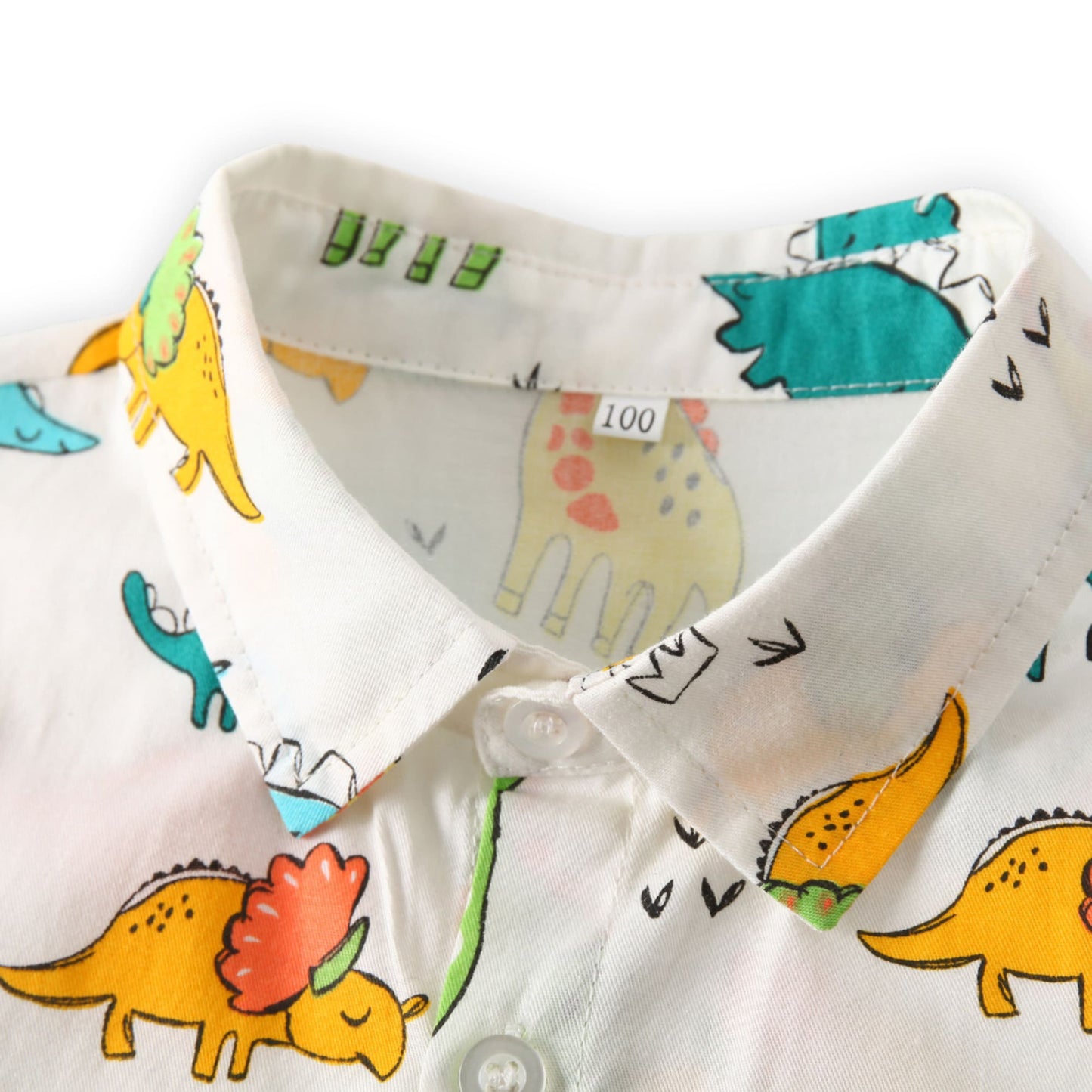 Costum băieți vară cu imprimeu – stil casual elegant | Dino Breeze