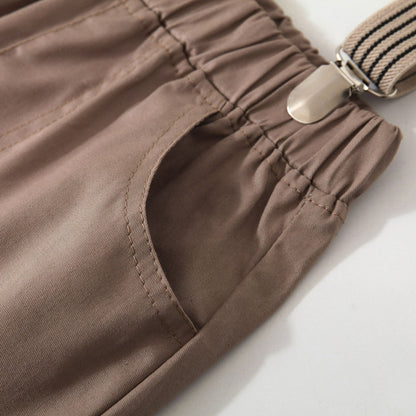 Costum elegant băieți de vară – stil casual elegant | Caramel Breeze