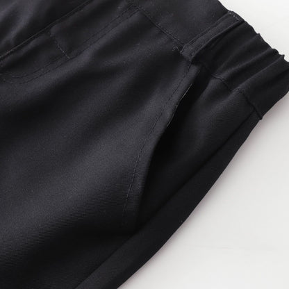 Costum elegant băieți alb negru de vară – look clasic modern | Kidohug Mini Noar