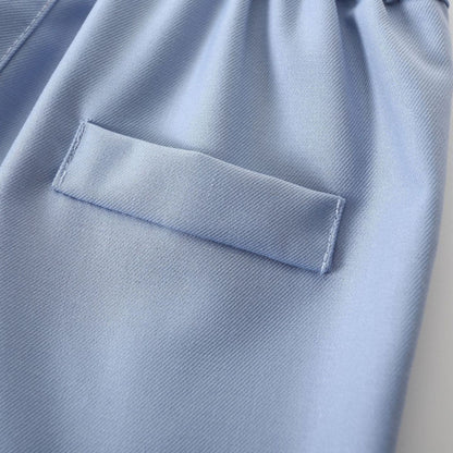 Costum elegant băieți de vară bleu – stil fresh pentru evenimente | Sky Breeze