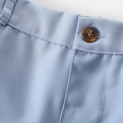 Costum elegant băieți de vară bleu – stil fresh pentru evenimente | Sky Breeze
