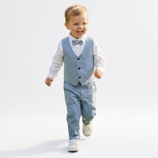 Costum elegant Dusty Blue Charm