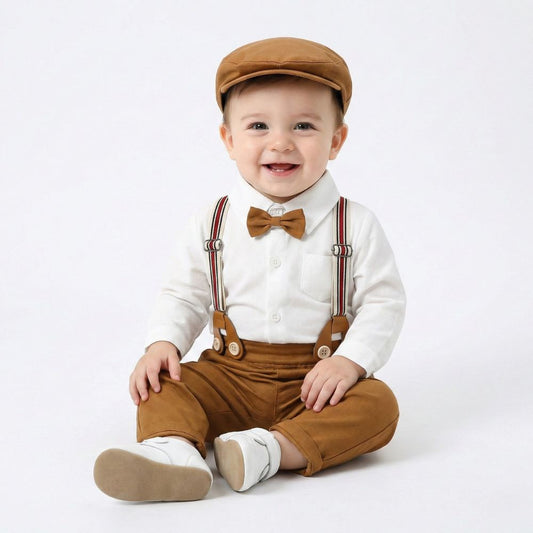 Costum elegant Little Chestnut