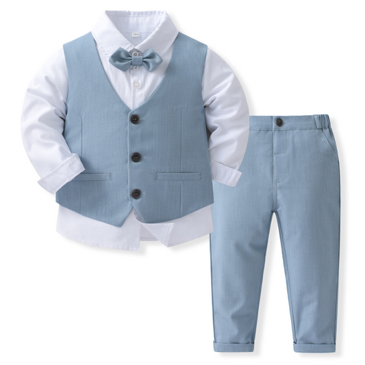 Costum elegant Dusty Blue Charm