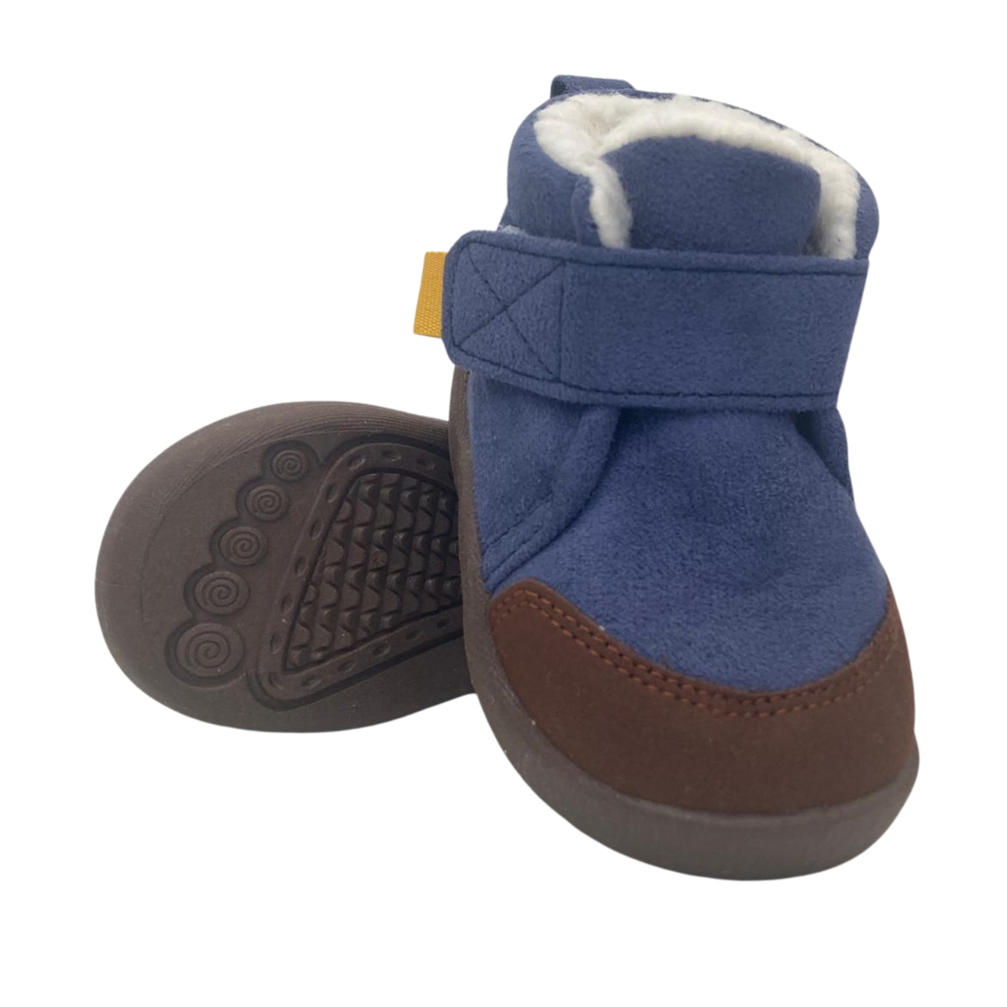 Ghetuțe de iarnă cu talpă flexibilă, Arctic Hug, Albastru