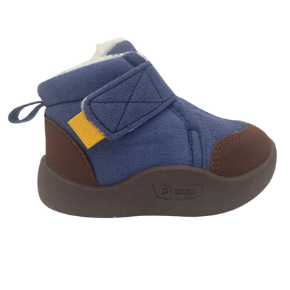 Ghetuțe de iarnă cu talpă flexibilă, Arctic Hug, Albastru