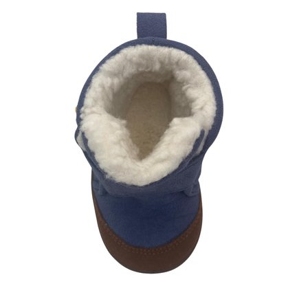 Ghetuțe de iarnă cu talpă flexibilă, Arctic Hug, Albastru