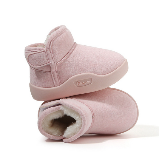 Ghetuțe de iarnă cu talpă flexibilă, Arctic Dream, Roz