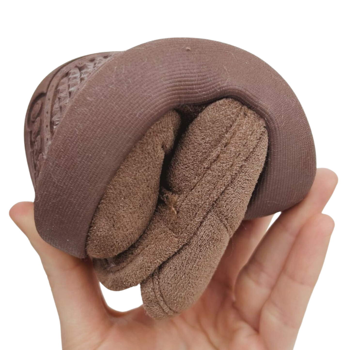 Ghetuțe de iarnă cu talpă flexibilă, Arctic Dream, Maro