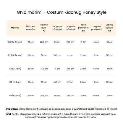 Costum elegant băieți galben muștar – stil modern | Honey Style