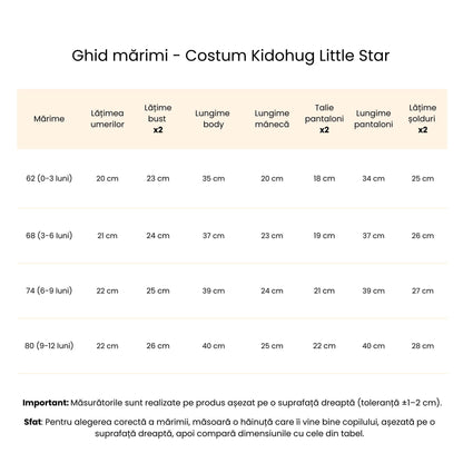 Costum elegant Little Star