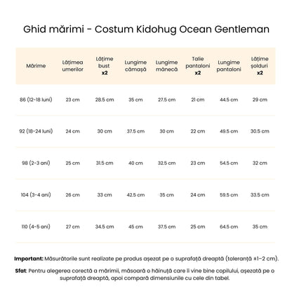 Costum elegant Ocean Gentleman