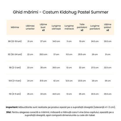 Costum elegant băieți pentru vară – set elegant pentru evenimente | Pastel Summer