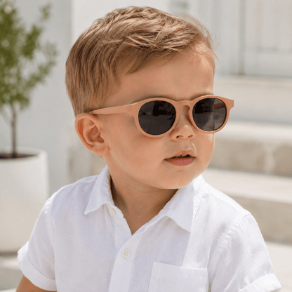 Ochelari de soare copii, Mini Caramel, polarizați, protecție UV, 1-4 ani