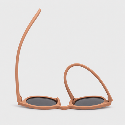 Ochelari de soare copii, Mini Caramel, polarizați, protecție UV, 1-4 ani