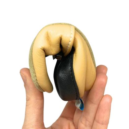 Papuci de interior din piele naturala ”Sunny King”