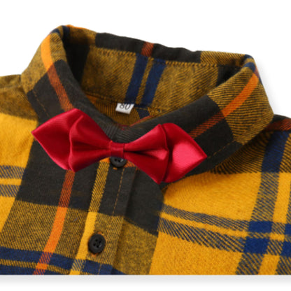 Set cămașă și blugi Little Explorer