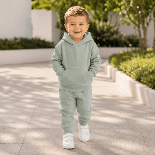 Compleu gros băieți verde mentă – stil cozy | Mint Cozy Mood